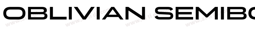 Oblivian SemiBold字体转换